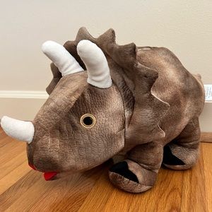 DINOSAUR TRICERATOPS COIN BANK